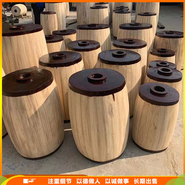 原生态木制酒海 一脉相承的醇香与匠心
